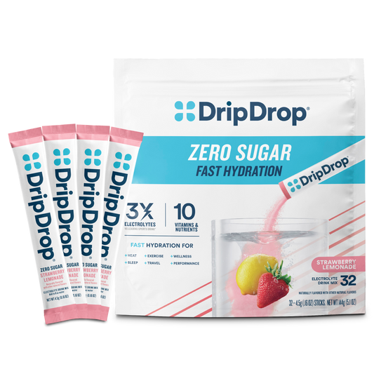 dripdrop-zero-sugar-strawberry-lemonade-electrolyte-powder-8-oz-sticks-32-count-r2 Zero_Strawberry_Lemonade_-_32ct_-_Transparent.png